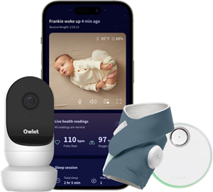 Owlet Cam 2 + Dream Sock Bedtime Blue OW-DSDUO-BL