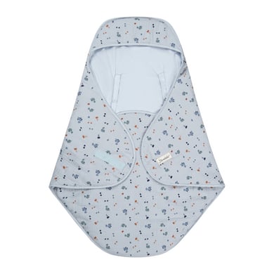 Sterntaler Wikkeldeken Dino Rexi grijs blauw