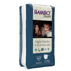 Bambo Nature 2x  Bambo Dreamy Nachtluierbroekjes 4 -7 jaar Unisex 10 stuks