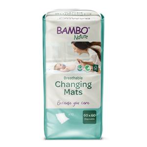 Bambo Nature 2x  Verschoonmatjes 60x60 cm 10 stuks