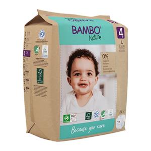 Bambo Nature 2x  Luiers Maat 4 (7-14 kg) 24 stuks