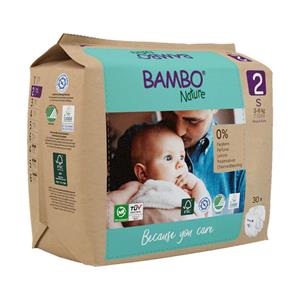 Bambo Nature 2x  Luiers Maat 2 (3-6 kg) 30 stuks