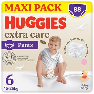 Huggies 4x  Extra Care Pants Maat 6 (15 - 25 kg) 22 stuks
