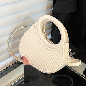 Fancy Lady Onregelmatig ontwerp kleine tas damesmode crossbody tas zomer kleine frisse schoudertas handtas one size roze