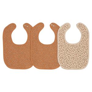 LA REDOUTE COLLECTIONS Set van 3 slabbetjes, dubbel tetra en badstof