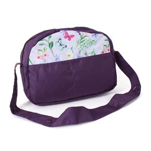 Bayer Chic 2000 Poppen Luiertas - Flowers Lila
