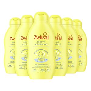 Zwitsal 6x  Zeepvrij Schuimbad 200 ml