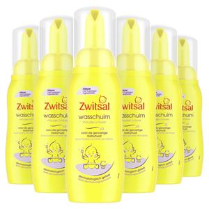 Zwitsal 6x  Wasschuim 200 ml