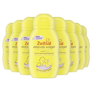 Zwitsal 18x  Zeepvrije Wasgel 75 ml