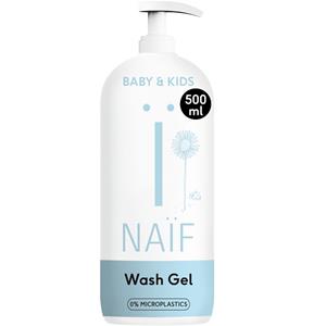 Naif 2x  Reinigende Wasgel voor Baby&Kids 500 ml