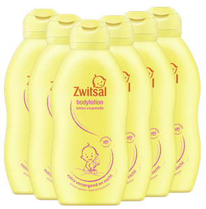 Zwitsal  Bodylotion - 6 x 200ml - Voordeelverpakking