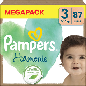 Pampers  Harmonie - Maat 3 - Megapack - 87 stuks - 6/10 KG