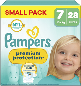  Premium Protection - Maat 7 - Small Pack - 28 luiers - 15+ KG