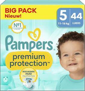 Pampers  Premium Protection - Maat 5 - Big Pack - 44 luiers - 11/16 KG