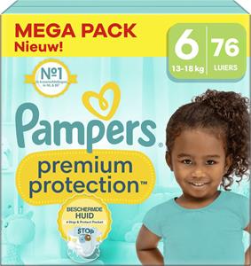 Pampers  Premium Protection - Maat 6 - Mega Pack - 76 luiers - 13/18 KG
