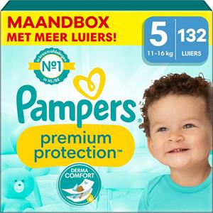 Pampers  Premium Protection - Maat 5 - Maandbox - 132 luiers - 11/16 KG