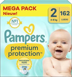 Pampers  Premium Protection - Maat 2 - Mega Pack - 162 luiers - 4/8 KG