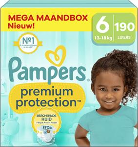 Pampers  Premium Protection - Maat 6 - Mega Maandbox - 190 luiers - 13/18 KG
