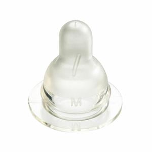 Difrax 2x  Flessenspeen Natural Medium 2 stuks