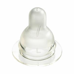 Difrax 2x  Flessenspeen Natural Large 2 stuks