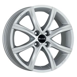 Mak Aluminium velg 15 inch  Antibes 4x100 6,5J ET40, Kleur Zilver