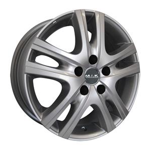 Mak Aluminium velg 16 inch  Aria 5x114,3 6,5J ET45, Kleur Zilver