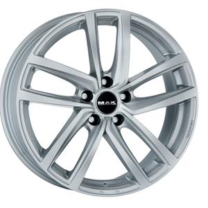 Mak Aluminium velg 17 inch  Dresden 5x112 7,5J ET42, Kleur Zilver