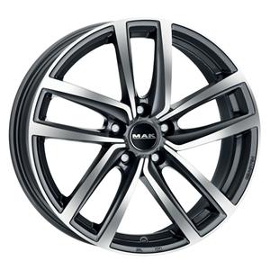 Mak Aluminium velg 18 inch  Dresden 5x112 8J ET41, Kleur Gunmettal