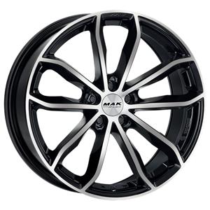 Mak Lichtmetalen velg 20''  24H-FF 5x112 9J ET26, Kleur Zwarter Spiegel
