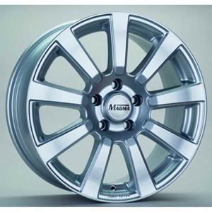 Magma Aluminium velg 16 inch  Interio 5x100 7J ET38, Kleur Zilver