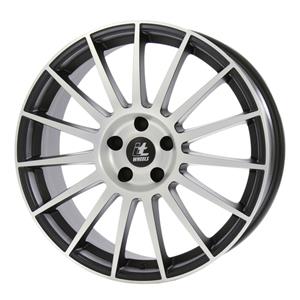 Itwheels Aluminium velg 19 inch  Sofia 5x108 8J ET45, Kleur Matt Zwart Gepolijst