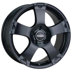 Magma Lichtmetalen velg 14  Seismo 4x100 6J ET38, Kleur Zwart Matt