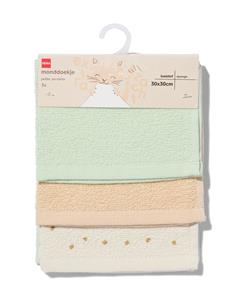 HEMA Monddoekjes Badstof 30x30 - 3 Stuks