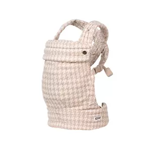 Kiddly Draagzak Houndstooth Beige