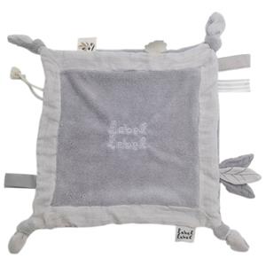 Label Label Knuffeldoekje licht grijs