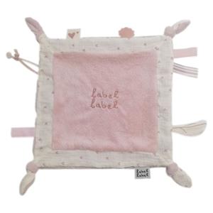 Label Label Knuffeldoekje roze