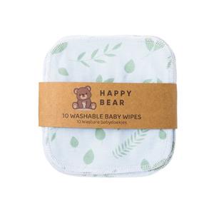 Babybum HappyBear Billendoekjes - Set van 10 - Botanical