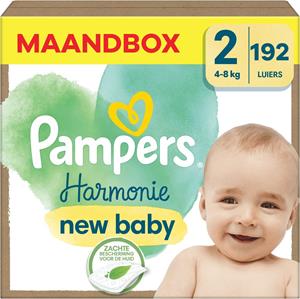 Pampers  Harmonie - Maat 2 - Maandbox - 192 stuks - 4/8 KG
