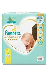 Pampers  Premium Care - Maat 1 - Mega Pack - 78 luiers