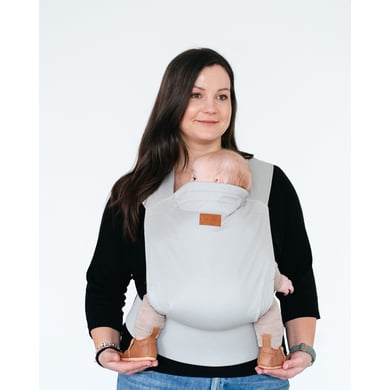 Qookie Go Full Buckle Draagzak Grijs