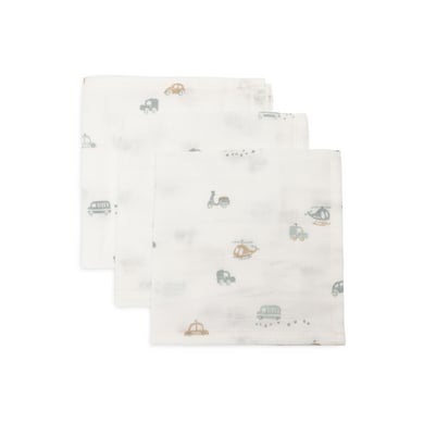 Jollein Poepdoekjes Hydrofiel 31x31cm - On The Go - 3-pack