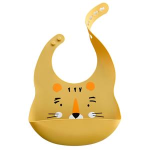 Dutsi  Siliconen - Baby Slabbetje - Jungle Serie - Tijger