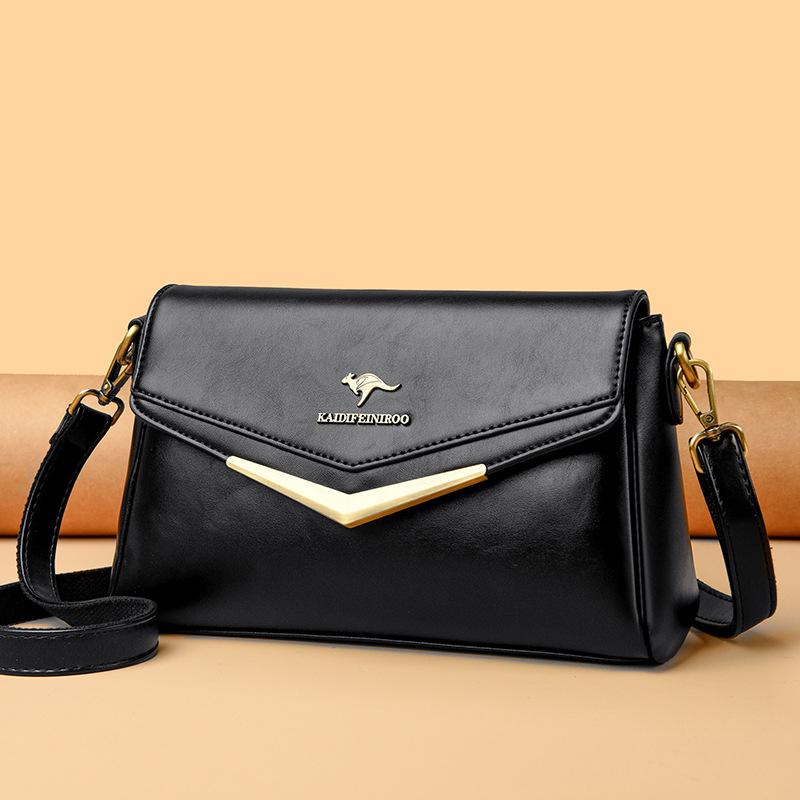 Sports Trend Bag Tas Lente Zomer Mode Mom Bag Crossbody Tas Dames Middelbare Leeftijd Schoudertas zwart