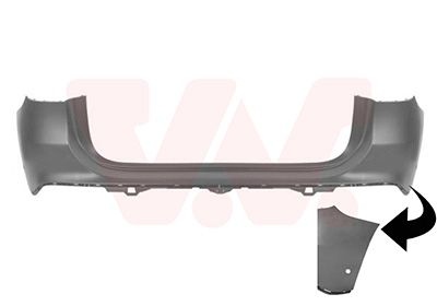 Mercedes-Benz Achterbumper In Primer