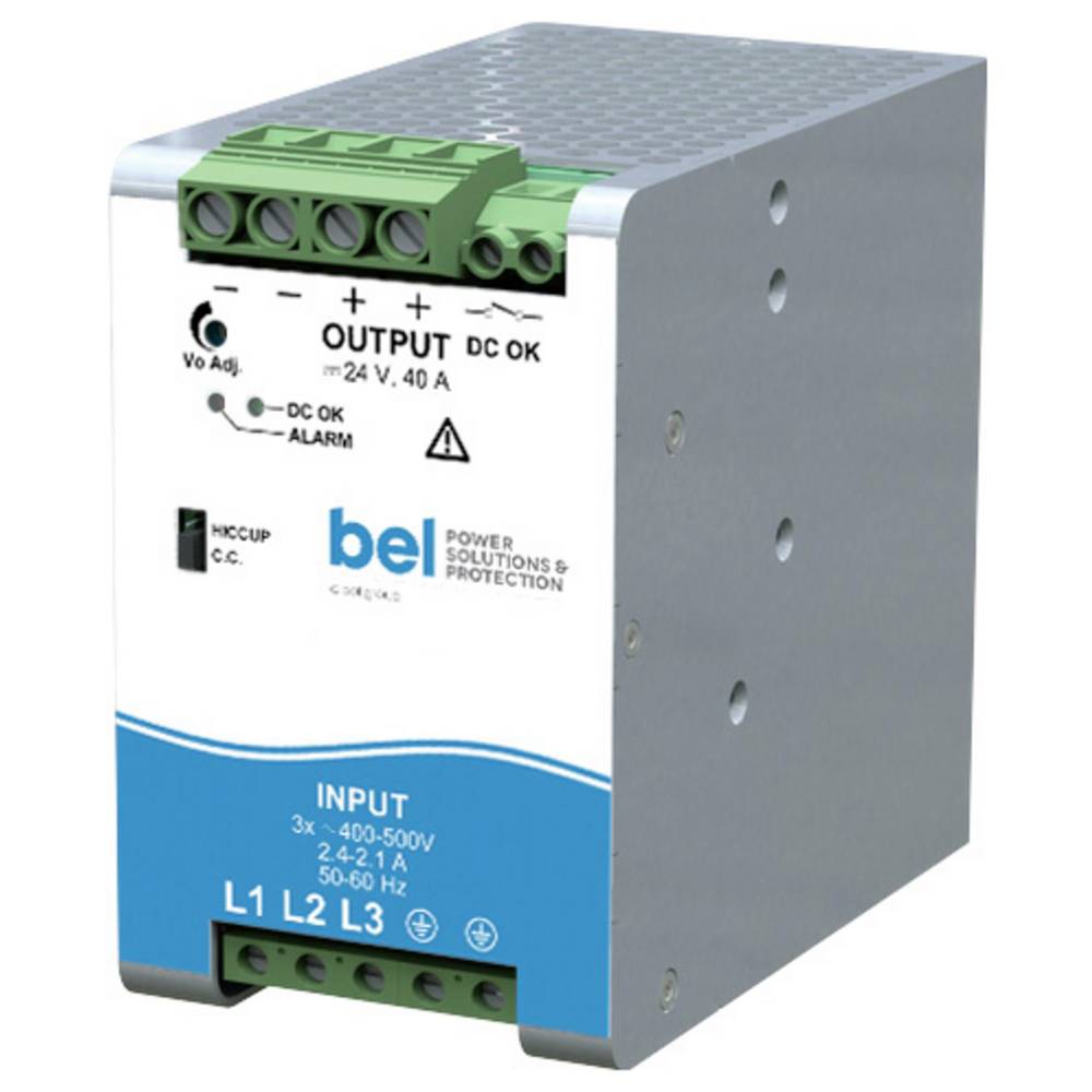 Belfuse DIN-rail netvoeding 24 V/DC 40 A 960 W Inhoud: 1 stuk(s)