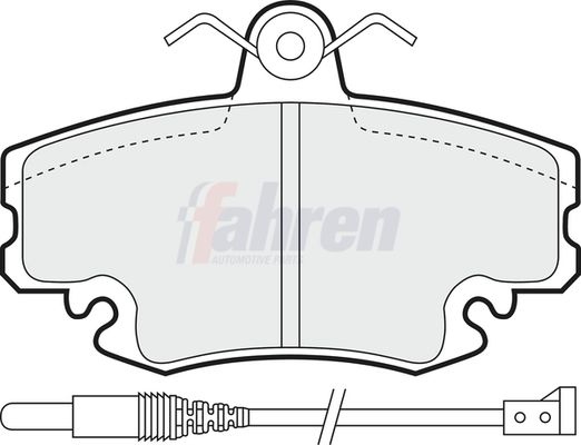 Dacia Fahren Remblokkenset