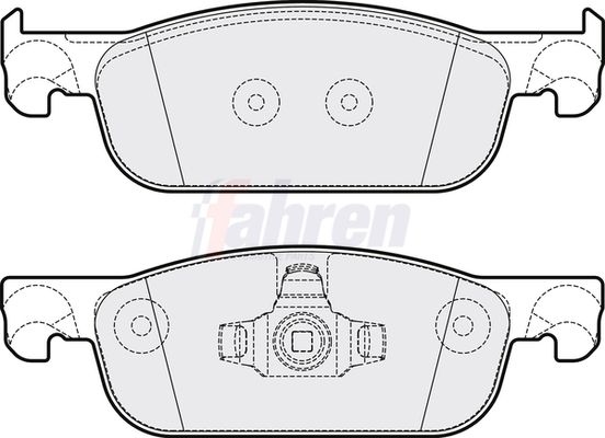Dacia Fahren Remblokkenset