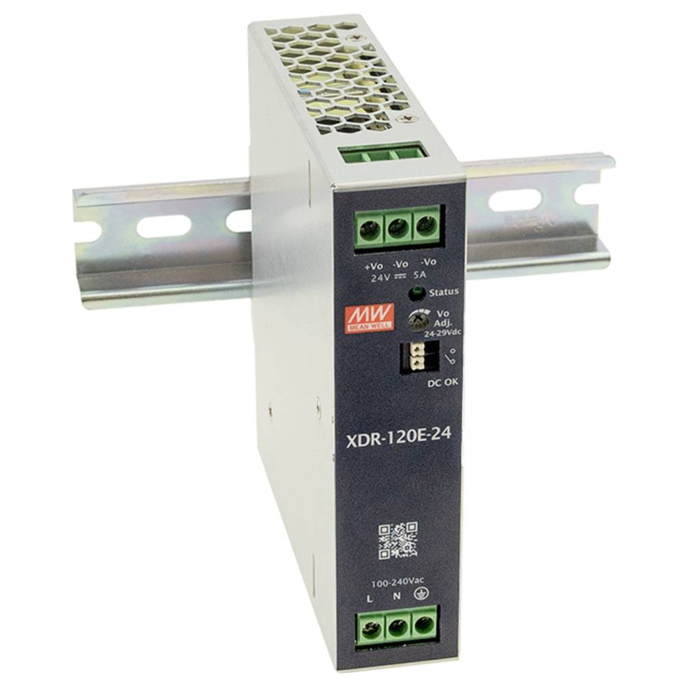 MW Mean Well XDR-120E-36 DIN-rail netvoeding 36 V 3.33 A 119.88 W Inhoud 1 stuk(s)