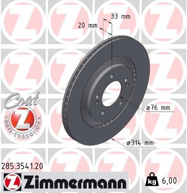 Hyundai Remschijf COAT Z