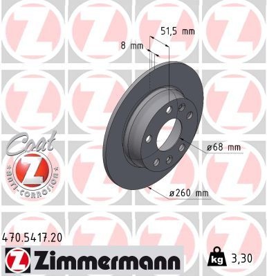 Nissan Remschijf COAT Z